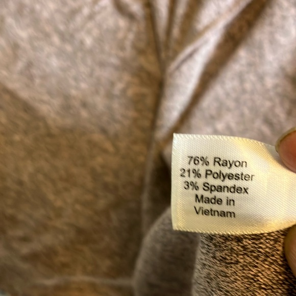 Lane Bryant Heathered Pink Cardigan Sweater - Picture 7 of 7